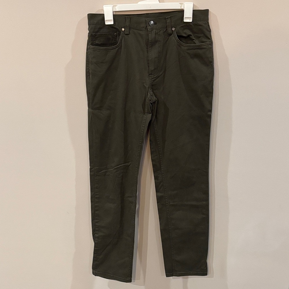 Brooks Brothers Dark Green Jeans Men's 32x32